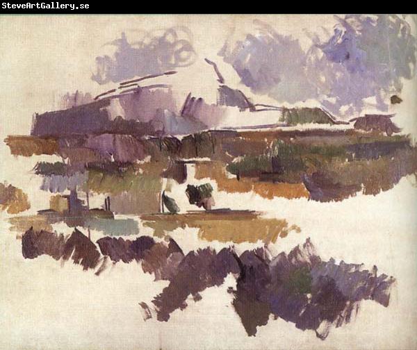 Paul Cezanne La Montagne Sainte-Victoire vue des Lauves